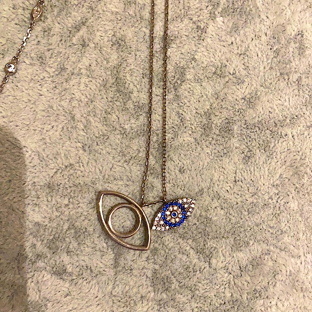 Evil eye necklace
